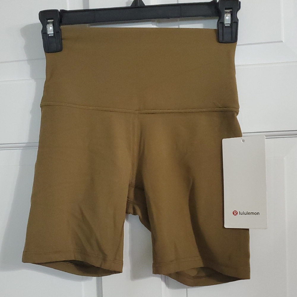 NWT lululemon Align HR 6in Women's Sz 4 Shorts Allspice